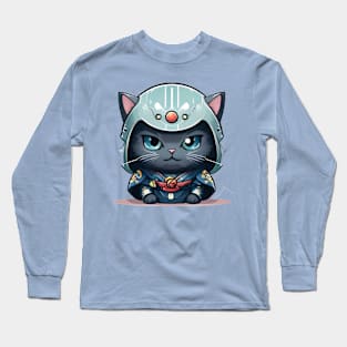 Samurai Cat Long Sleeve T-Shirt